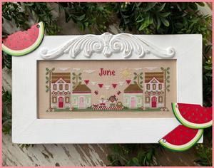 Monthly Mini Village - June Mini Village by Country Cottage Needleworks