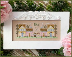 Monthly Mini Village - May Mini Village by Country Cottage Needleworks