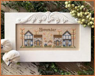 Monthly Mini Village - November Mini Village by Country Cottage Needleworks