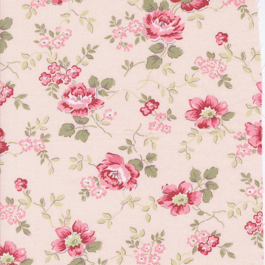 A Very Sweet Christmas Roses Blush by Bunny Hill Designs