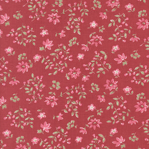 A Very Sweet Christmas Vintage Berries Poinsettia by Bunny Hill Designs