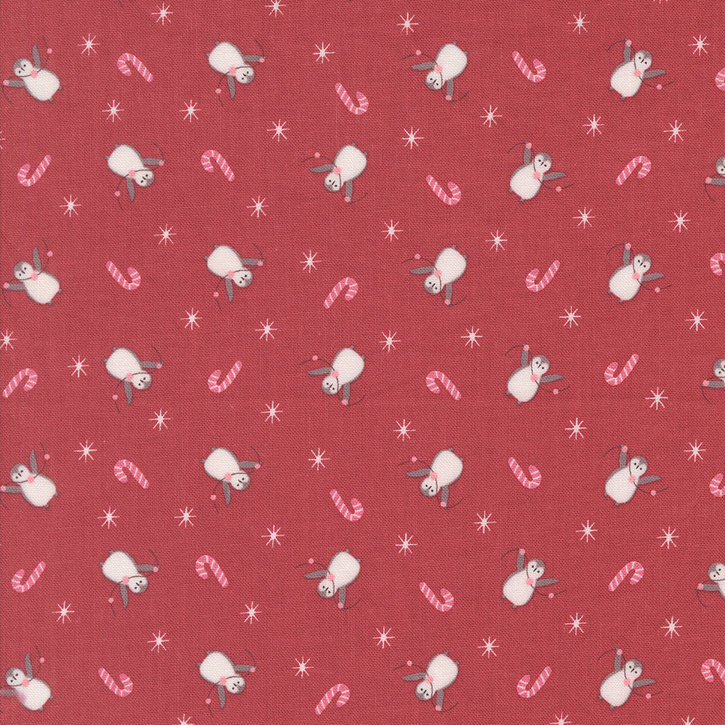 A Very Sweet Christmas Penguin Party Poinsettia by Bunny Hill Designs