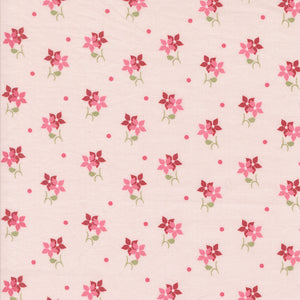 A Very Sweet Christmas Poinsettias Blush by Bunny Hill Designs