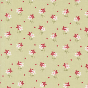 A Very Sweet Christmas Poinsettias Leaf by Bunny Hill Designs
