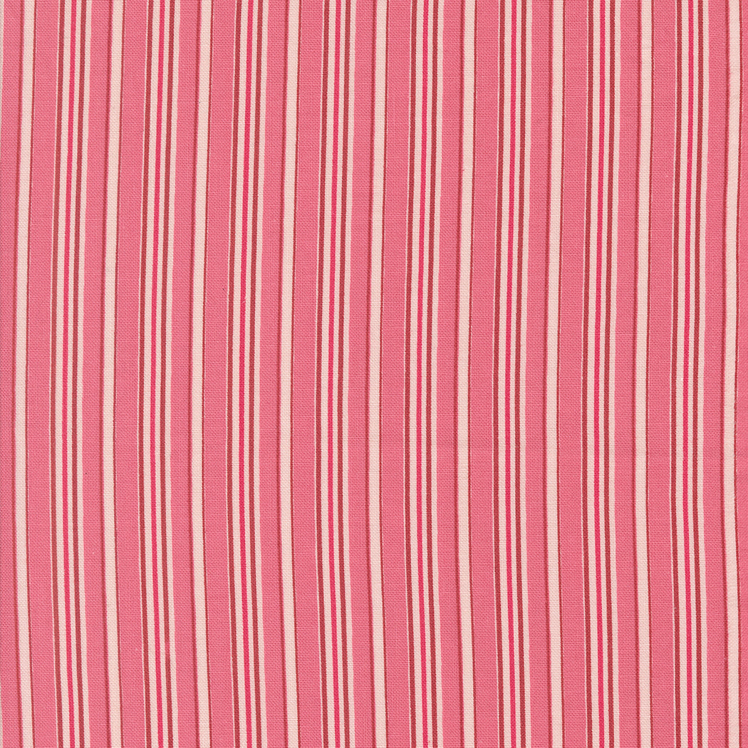 A Very Sweet Christmas Stripes Rose by Bunny Hill Designs