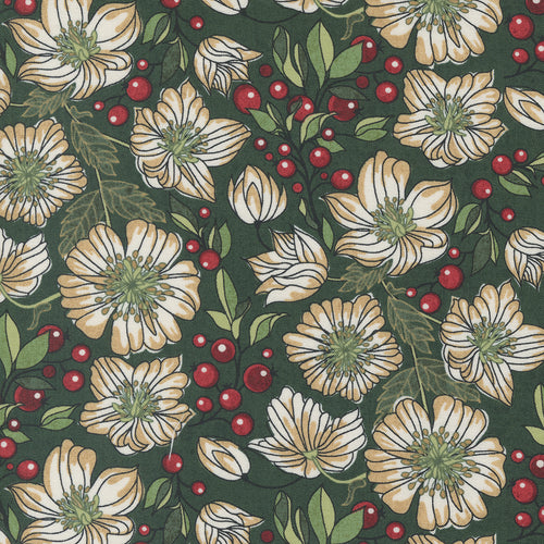 Jolly Good - Christmas Rose Evergreen by BasicGrey