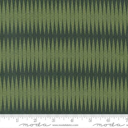 Jolly Good Yuletide Stripes Evergreen by BasicGrey