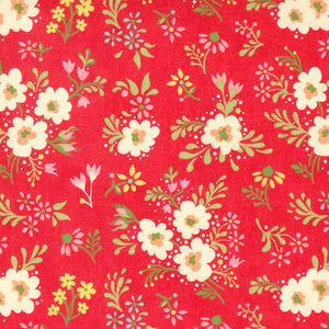 Fruit Loop - In Season Florals Rhubarb by Basic Grey