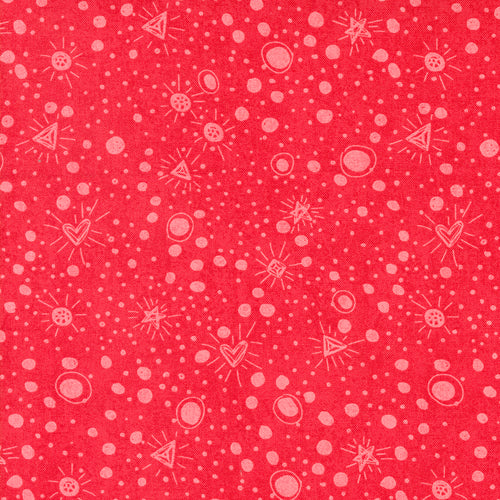 Fruit Loop - Sparkle Dots Rhubarb by Basic Grey