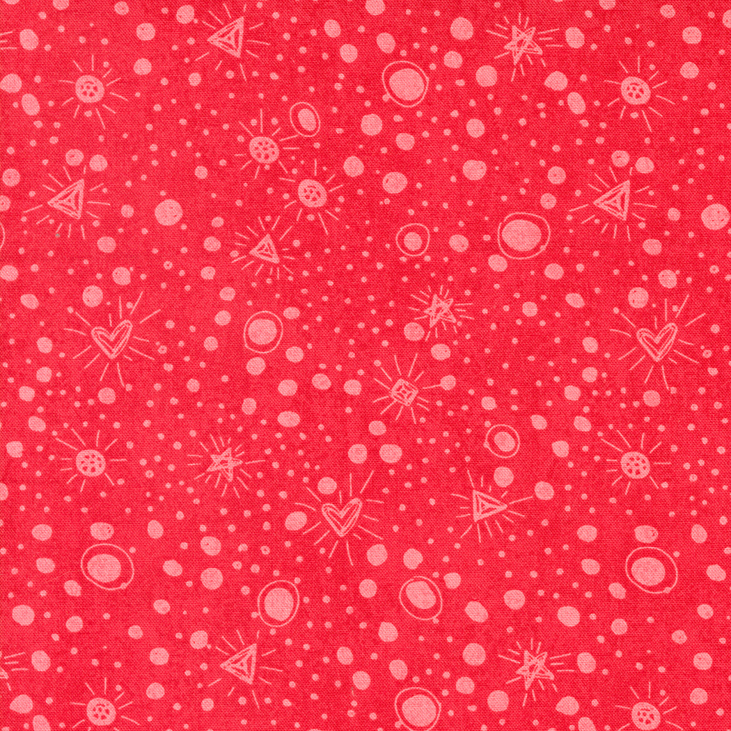 Fruit Loop - Sparkle Dots Rhubarb by Basic Grey