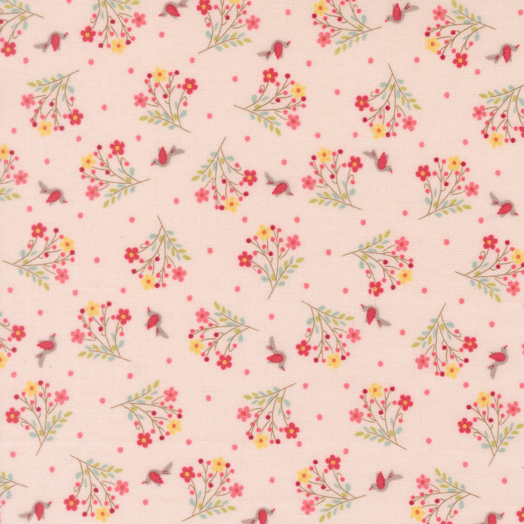 COMING SOON - Lyda Rose Wild Flowers Pink by Bunny Hill Designs