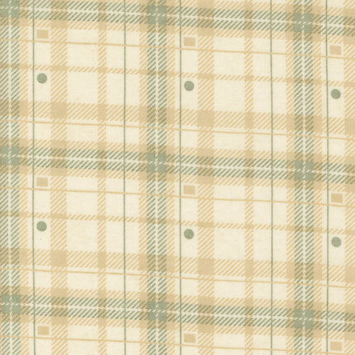 Acorn Hollow Hayride Plaid Ecru by BasicGrey