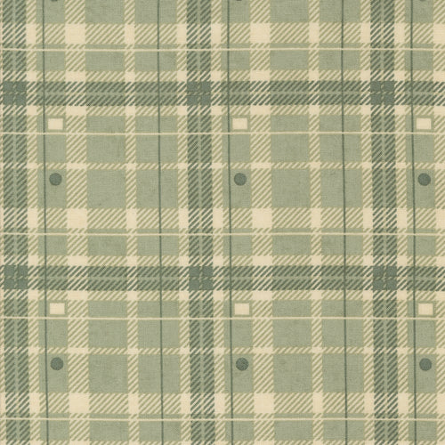 Acorn Hollow Hayride Plaid Sage by BasicGrey