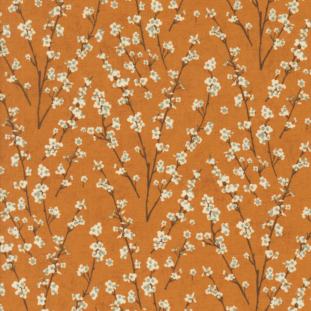 Acorn Hollow Twiggy Florals Yam by BasicGrey