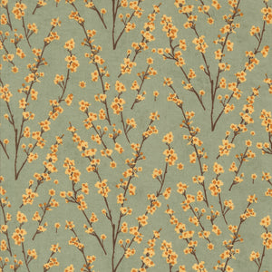 Acorn Hollow Twiggy Florals Sage by BasicGrey