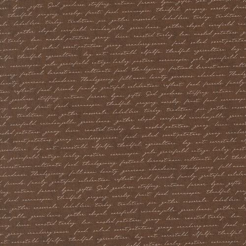 Acorn Hollow Script Nutmeg by BasicGrey