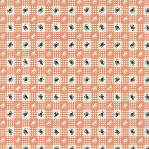 Owl-o-Ween - Spider Gingham Pumpkin by Urban Chiks