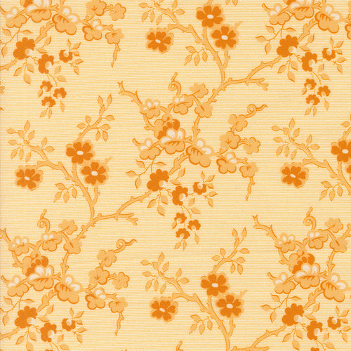 COMING SOON - Sally's Stitches 1840-1860 Flowering Quince Honey by Betsy Chutchian