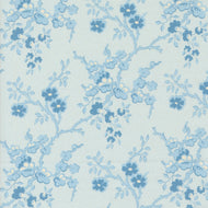 Sally's Stitches 1840-1860 Flowering Quince Blue Sky by Betsy Chutchian