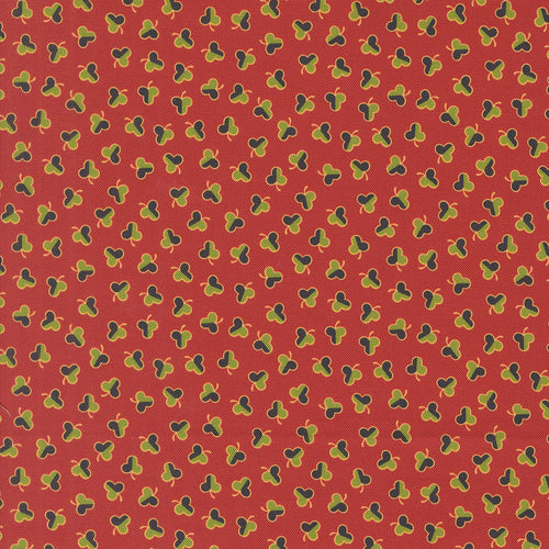 COMING SOON - Sally's Stitches 1840-1860 Clovers Turkey Red by Betsy Chutchian