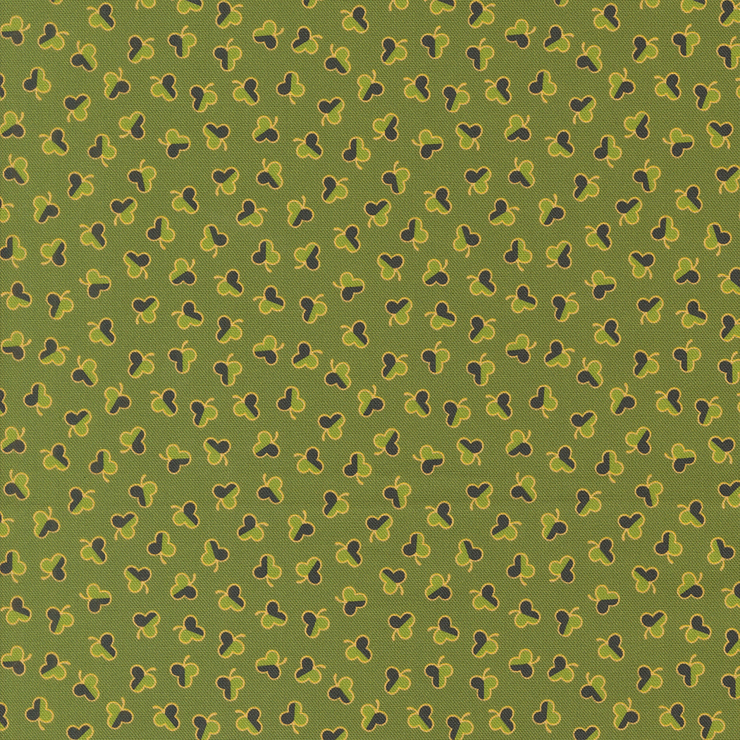 Sally's Stitches 1840-1860 Clovers New Leaf by Betsy Chutchian