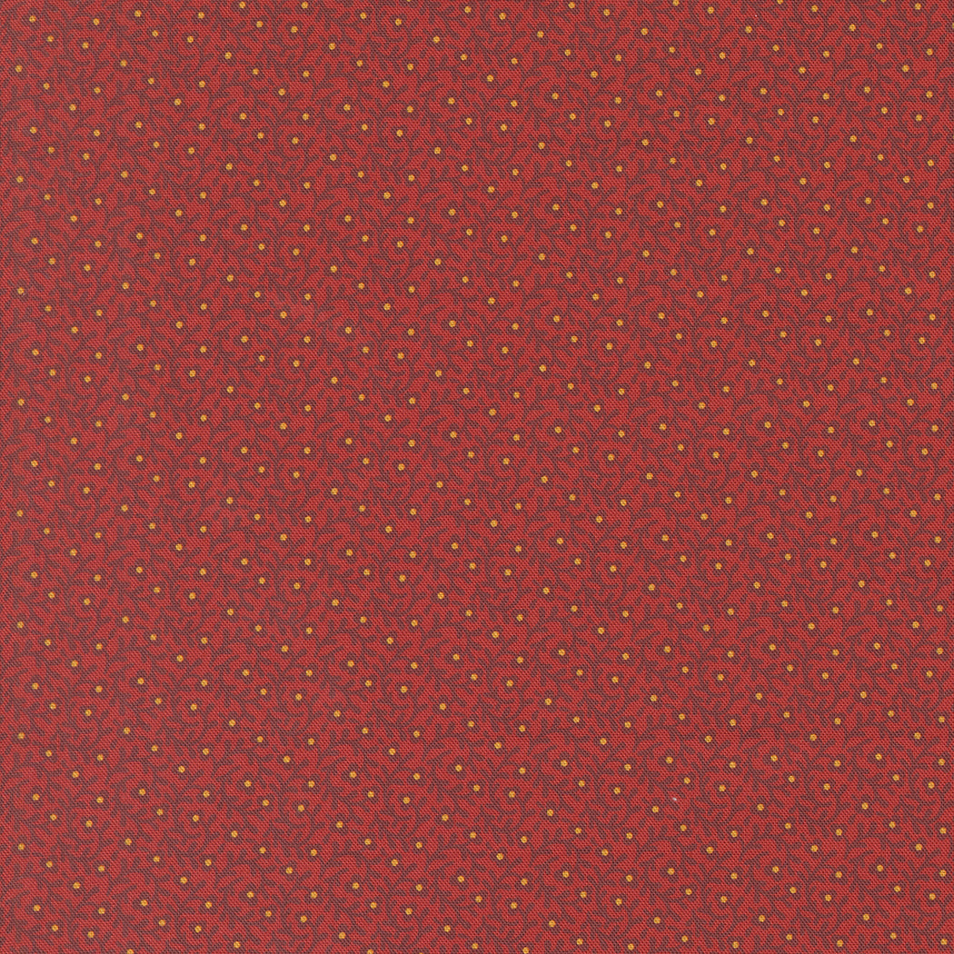 Sally's Stitches 1840-1860 Creeping Thyme Turkey Red by Betsy Chutchian