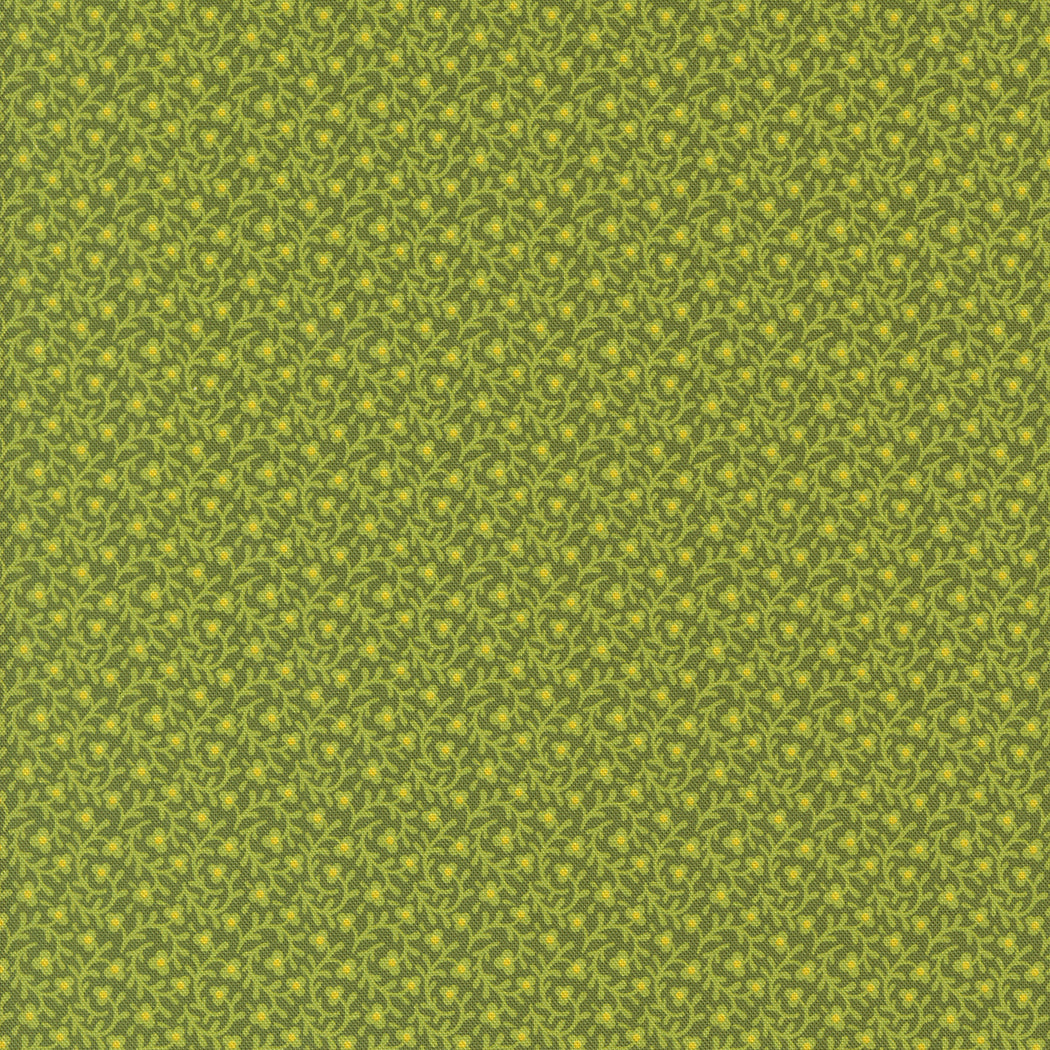 Sally's Stitches 1840-1860 Creeping Thyme New Leaf by Betsy Chutchian