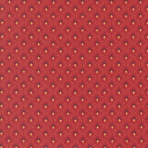 Sally's Stitches 1840-1860 Little Bells Turkey Red by Betsy Chutchian