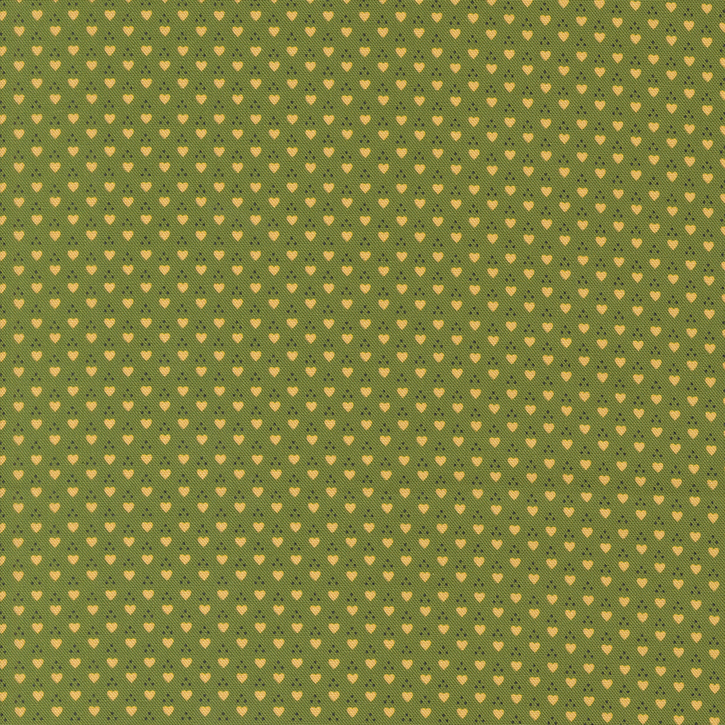 Sally's Stitches 1840-1860 Sweetheart Hearts New Leaf by Betsy Chutchian