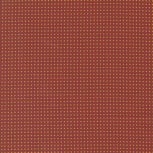 Sally's Stitches 1840-1860 Hopscotch Plaid Turkey Red by Betsy Chutchian