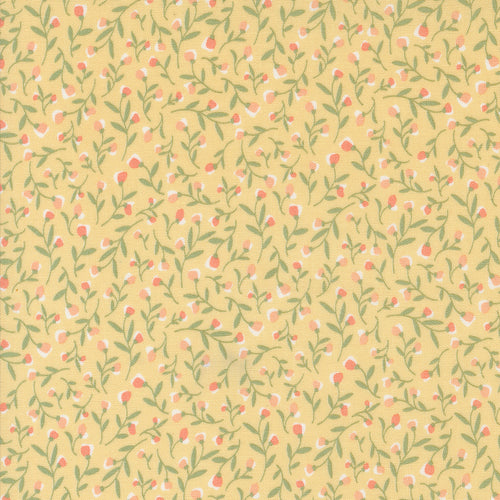 Flower Girl - Meadow Small Floral Buttermilk by Heather Briggs