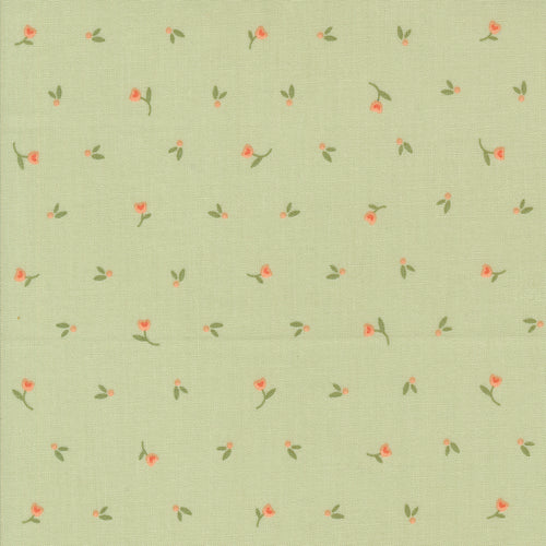 Flower Girl - Picked Ditsy Pear by Heather Briggs