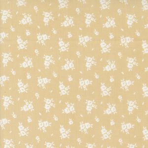 Flower Girl - Blooms Small Floral Wheat by Heather Briggs