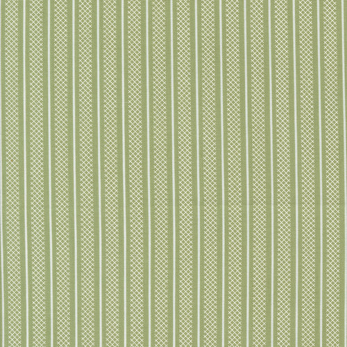 Flower Girl - Hatched Stripes Prairie by Heather Briggs