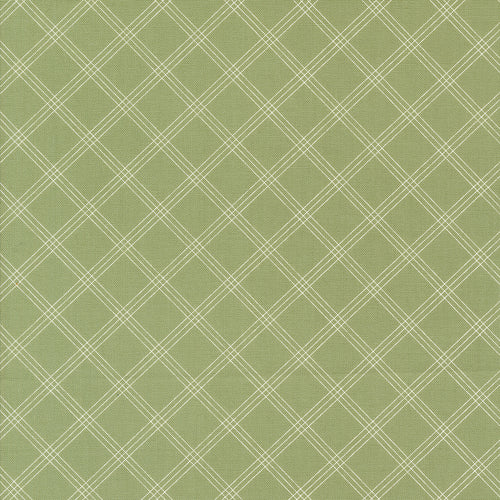 Flower Girl - Woven Checks and Plaids Prairie by Heather Briggs