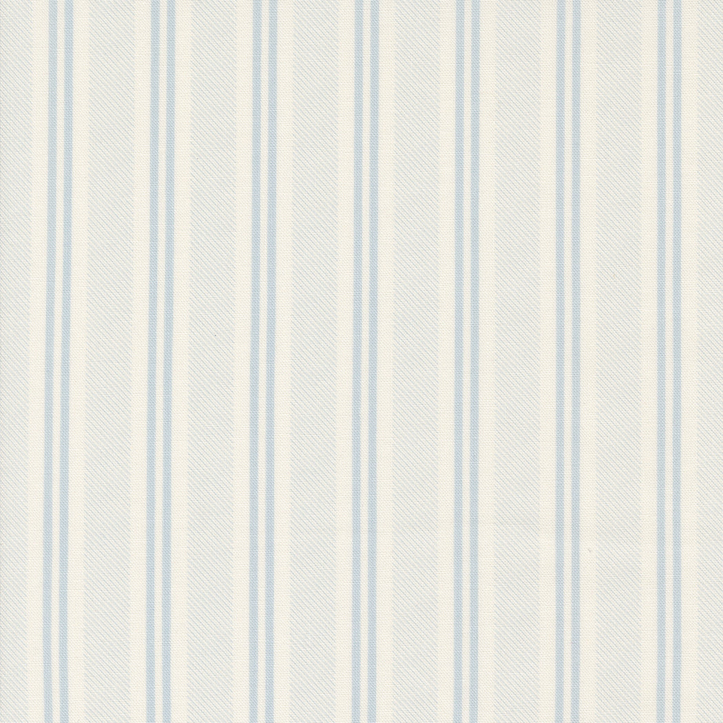 Cottage Charm - Stripes Powder Blue by Heather Briggs of My Sew Quilty Life