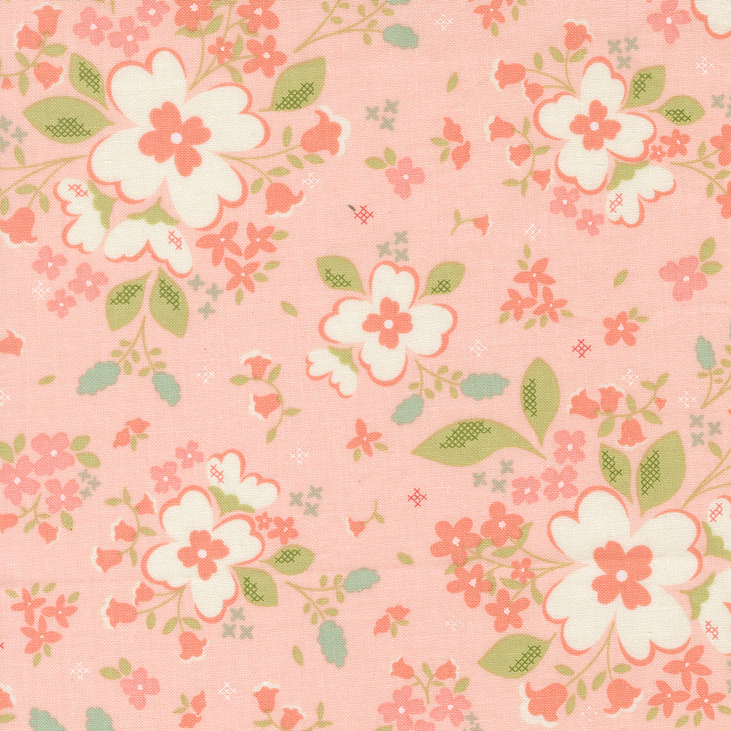Sunbonnet Pretty Petals Pink by Heather Briggs