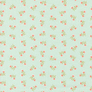 Sunbonnet Tossed Petals Pale Blue by Heather Briggs