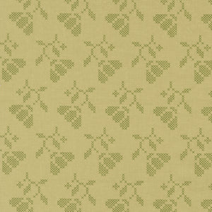Sunbonnet Blooming Stitches Pear by Heather Briggs