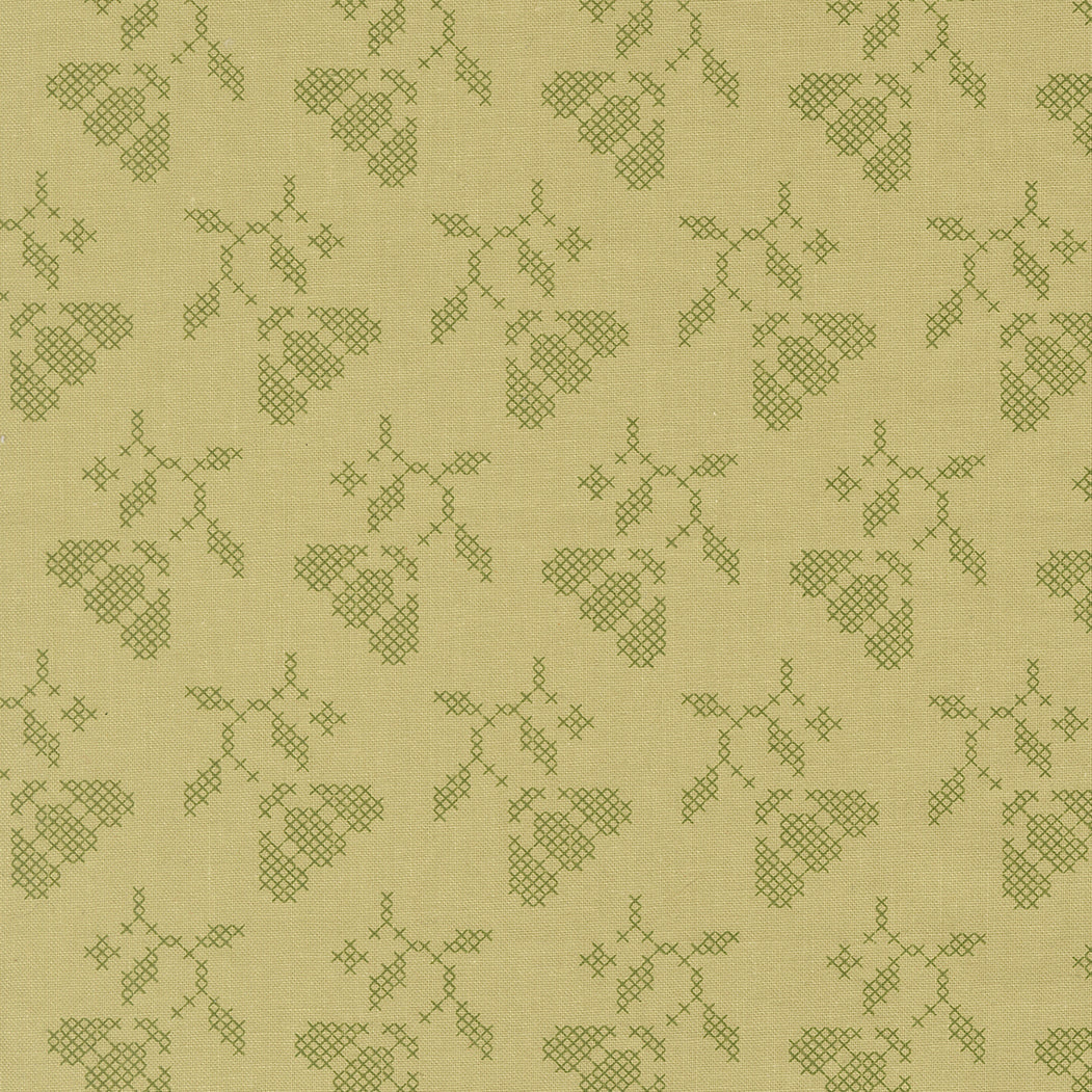 Sunbonnet Blooming Stitches Pear by Heather Briggs