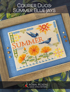 Courier Duos Summer Blue Jays by Robin Pickens