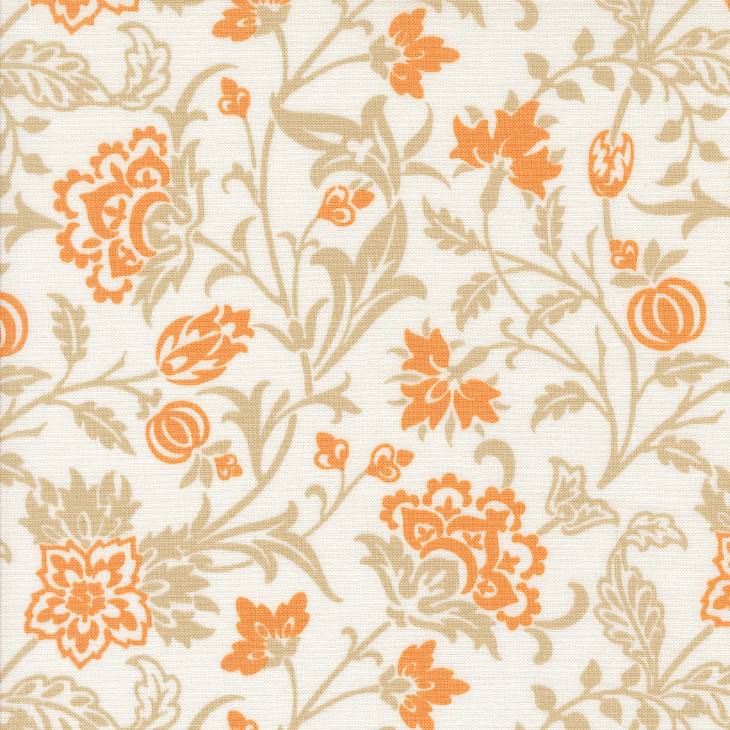 Agatha Road Harvest Florals Ghost Multi by Fig Tree and Co.
