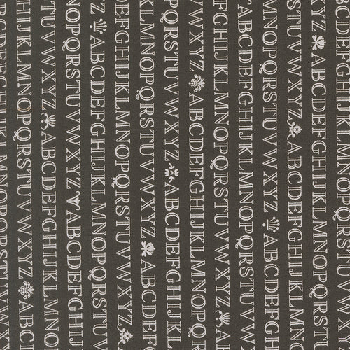 Agatha Road Text Midnight by Fig Tree and Co.