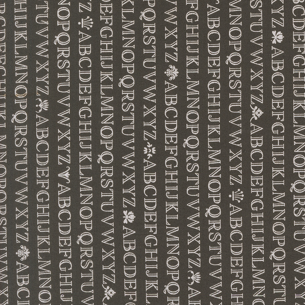 Agatha Road Text Midnight by Fig Tree and Co.