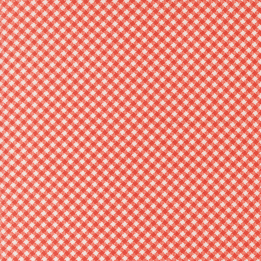 COMING SOON - Rosie Gingham Strawberry by Fig Tree and Co.