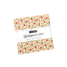 Load image into Gallery viewer, RESERVATION - Larkspur and Linen Charm Pack (5" Stacker) by Fig Tree and Co