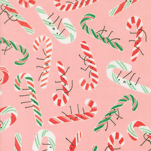 Tiny Christmas Candy Canes Cotton Candy by Lizzy House