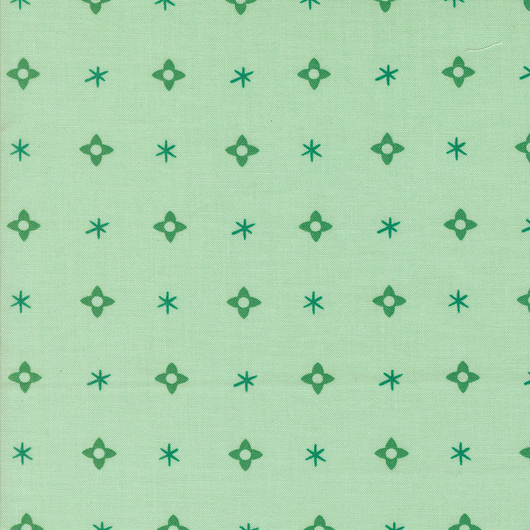 Tiny Christmas Christmas Star Mint by Lizzy House
