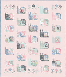 RESERVATION - Le Petit Escargot Slow Days Quilt Kit by Lori Woods for Poppie Cotton