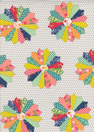 Raspberry Summer Dresden Cheater Multi by Sherri and Chelsi